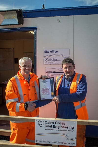Cairn Cross Win Starlite Rail Award
