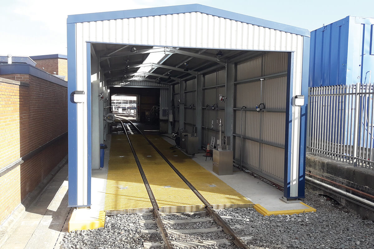 Completed Sheffield Train Maintenance Facility