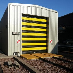 Completed Train Carriage Wash