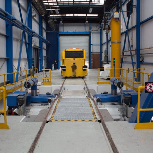 Cairn Cross, Toton Rail Depot Wheel Lathe Facility