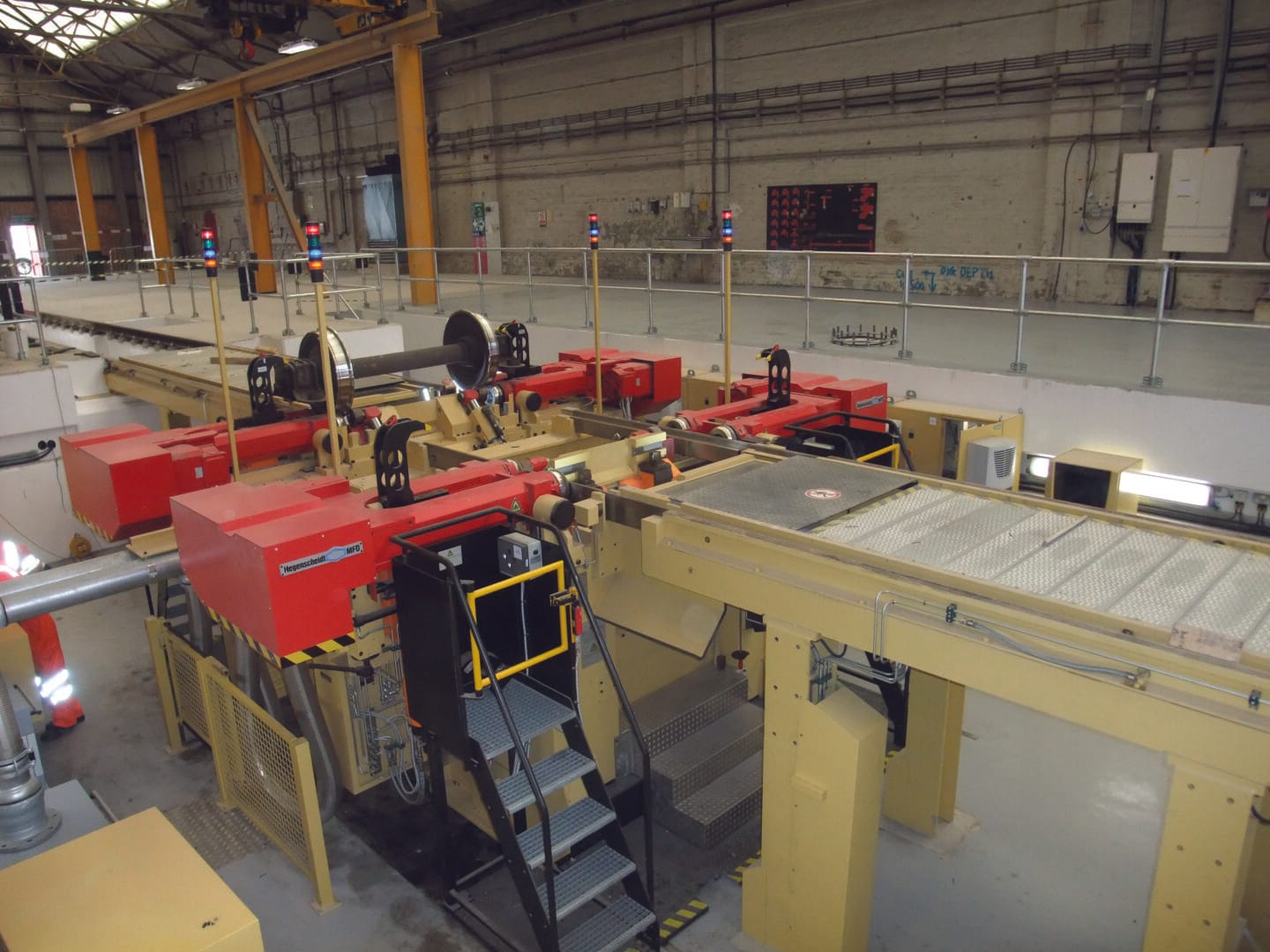 Alstom Wembley Train Wheel Lathe Replacement by Cairn Cross