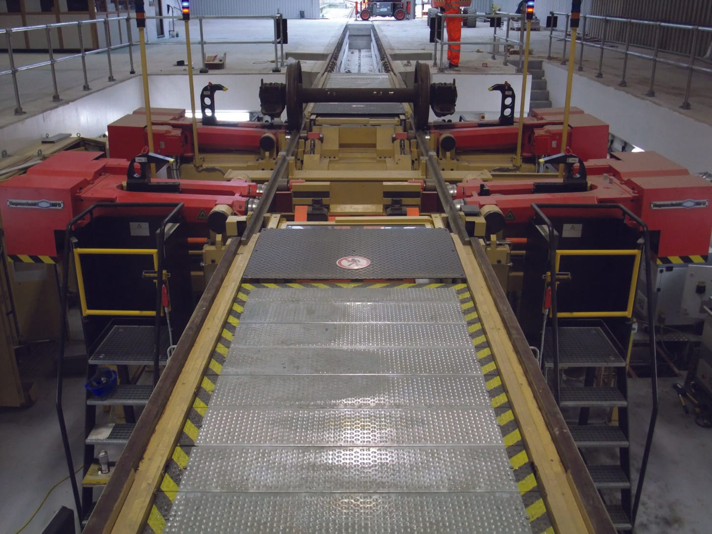 Wembley Train Wheel Lathe Replacement by Cairn Cross