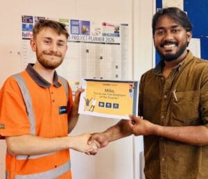 Employee of the Quarter - Mike